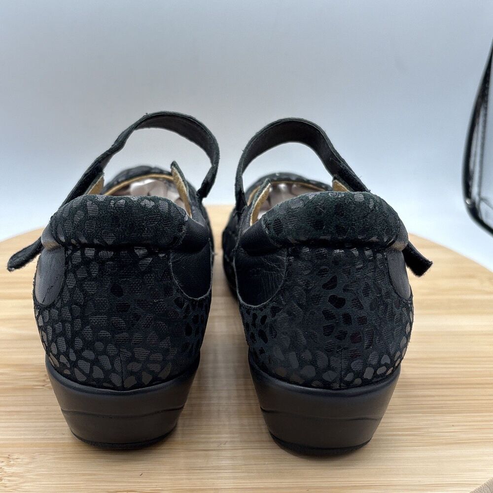 Calzamedi Woven Leather Mary Jane EU 38 US 7.5 -8 Comfort Orthotic Spain Shoe - Picture 6 of 13